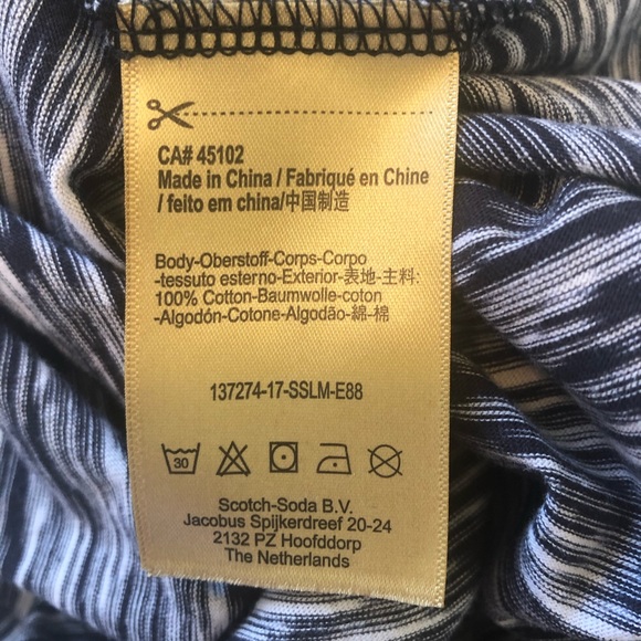 Scotch & Soda Space Dye Belted Maxi Dress Size XS - Picture 5 of 6